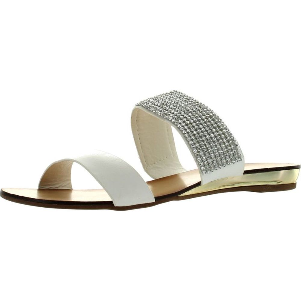 Good Choice Jewel Shower White Womens sandals 6.5 NEW